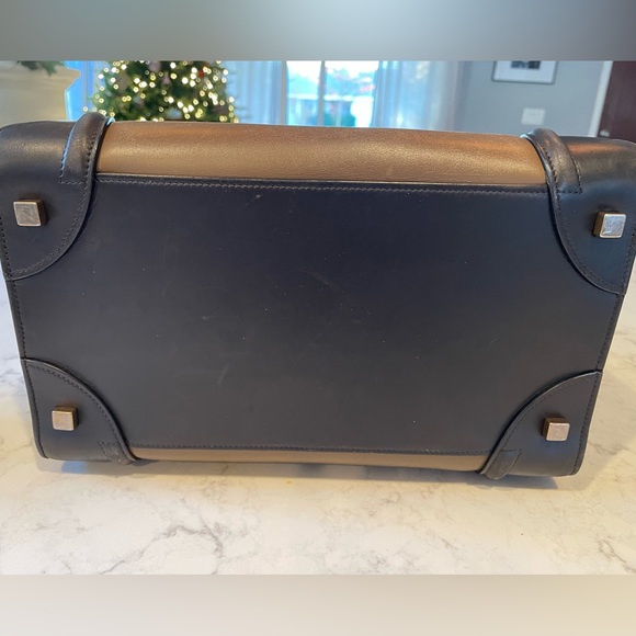 Celine Luggage Bag - Tri-color in the smooth calfskin - Picture 8 of 11